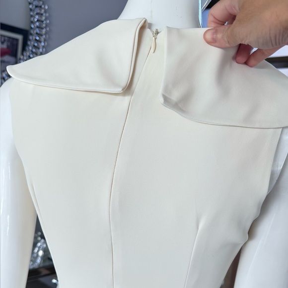 New 🤍 Chic A-Line Mini Dress with Diamonds - Picture 9 of 17